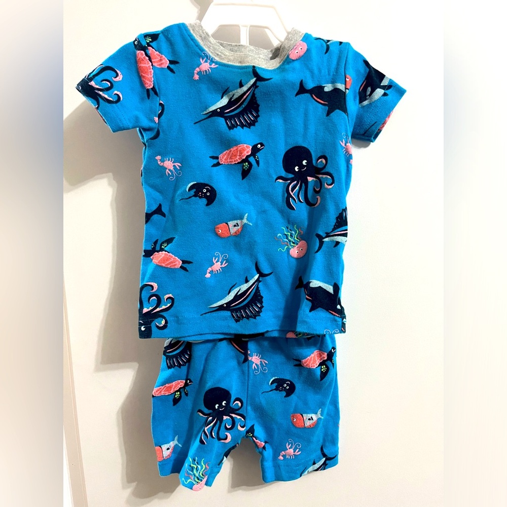 Carter’s Ocean Adventure Pajamas Short Set Size 12 months